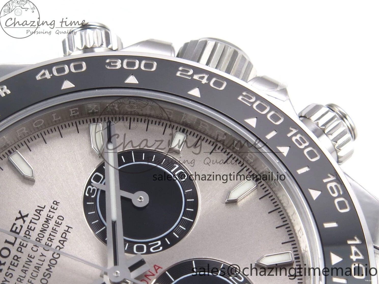 Strap on DD4802 126519 Gray Edition Best 1:1 Daytona Oysterflex SBF Dial 0412